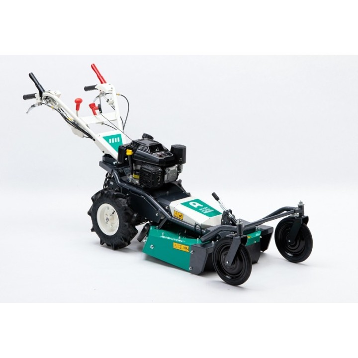 Tondeuse à gazon thermique OREC SR600 pour terrains en pente, avec moteur Kohler PRO CV224, largeur de coupe de 60 cm | Newga...