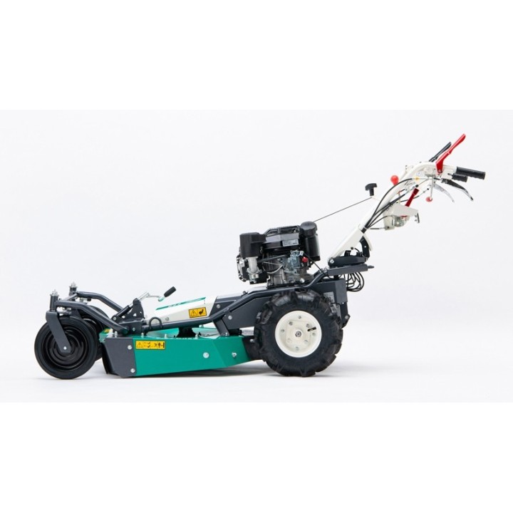 Tondeuse à gazon thermique OREC SR600 pour terrains en pente, avec moteur Kohler PRO CV224, largeur de coupe de 60 cm | Newga...