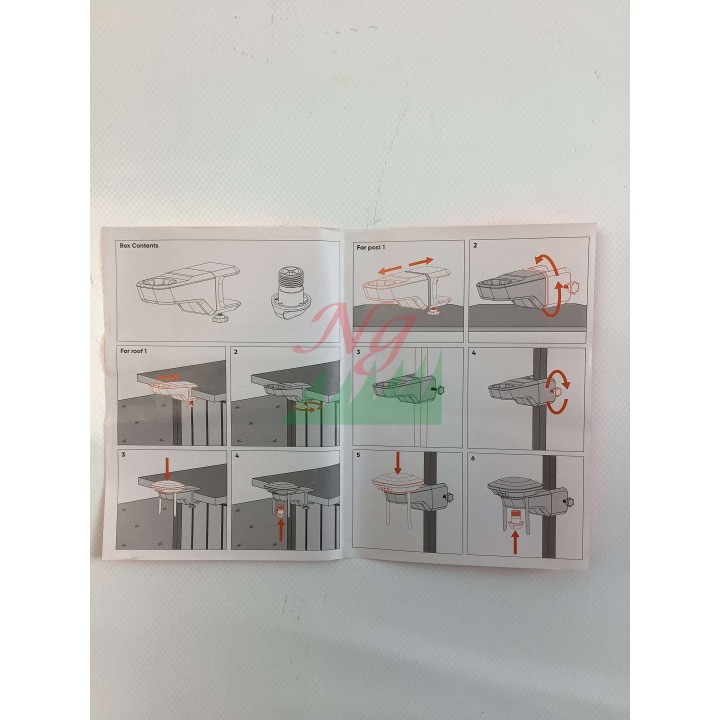 Supporto parete girevole antenna robot tagliaerba SUNSEEKER Serie X 16600927-02 | Newgardenmac.com