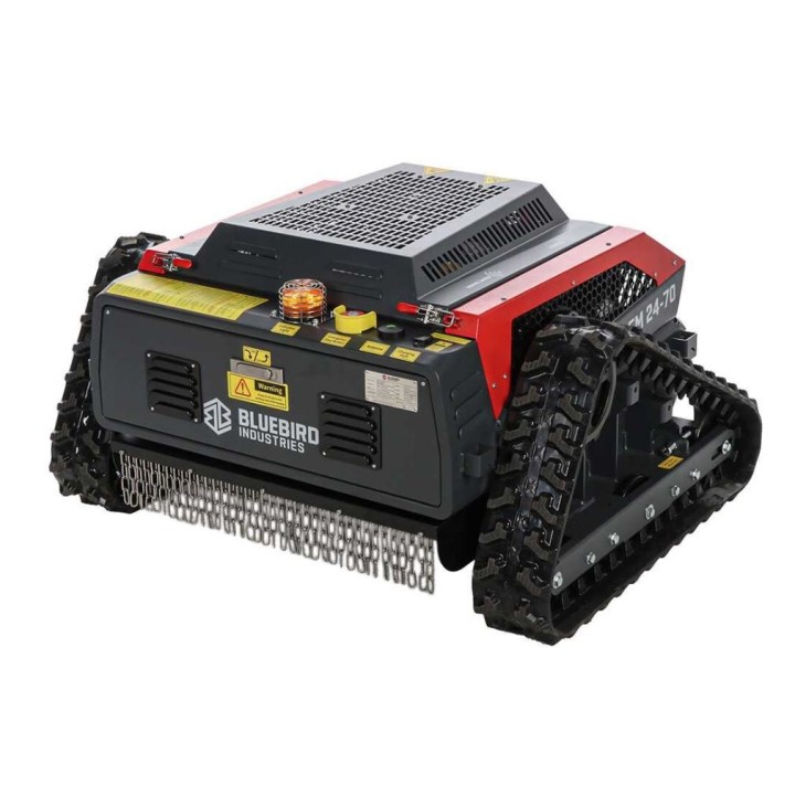 Faucheuse à fléaux radiocommandée BLUEBIRD FM 24-70 452cc 1200W disque 69 cm | Newgardenmac.com