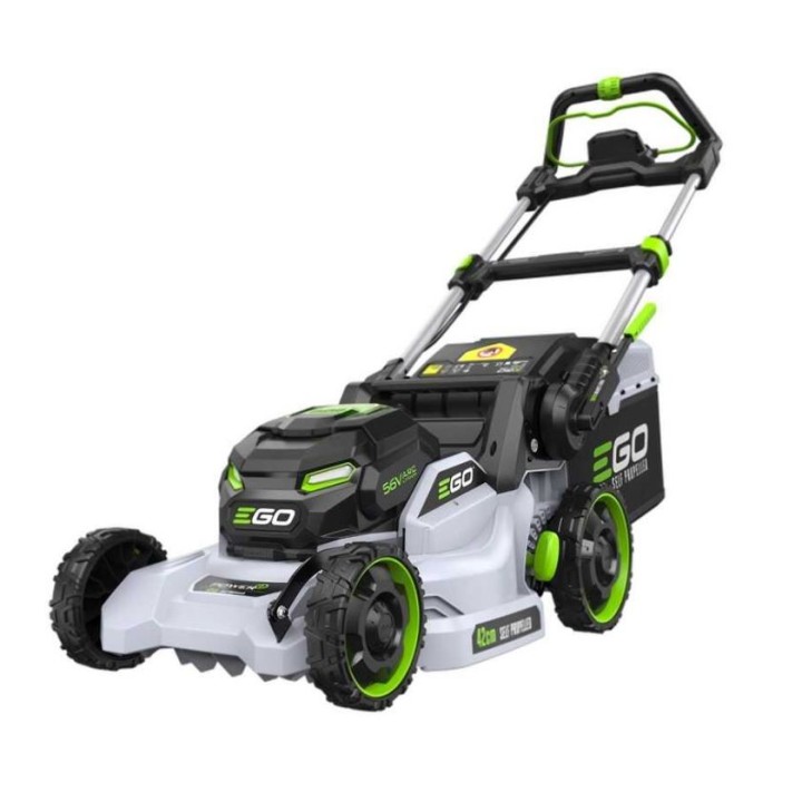 EGO LM1712E-SP 56V Akku-Rasenmäher mit Radantrieb, 42 cm Schnittbreite, 55-Liter-Fangkorb | Newgardenmac.com