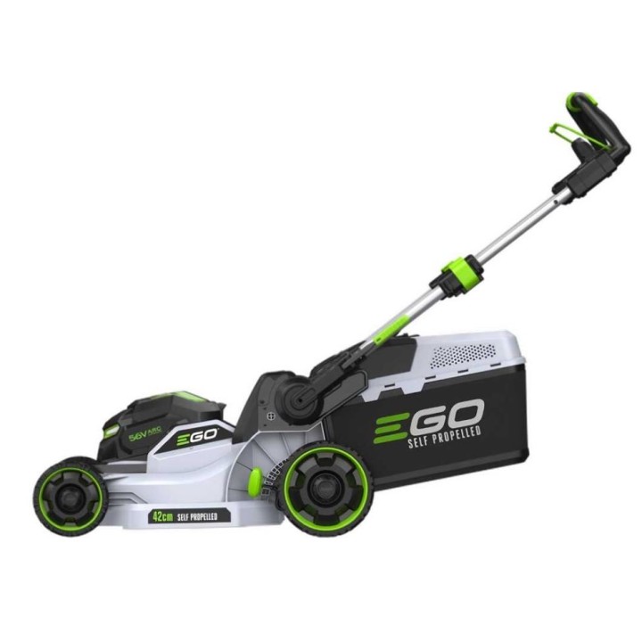 EGO LM1712E-SP 56V Akku-Rasenmäher mit Radantrieb, 42 cm Schnittbreite, 55-Liter-Fangkorb | Newgardenmac.com