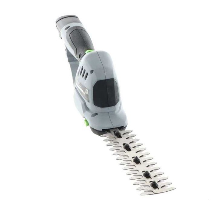 Cizalla de batería EGO CHT 2001 E con batería de iones de litio de 12 voltios y 2,0 Ah y cargador | Newgardenmac.com