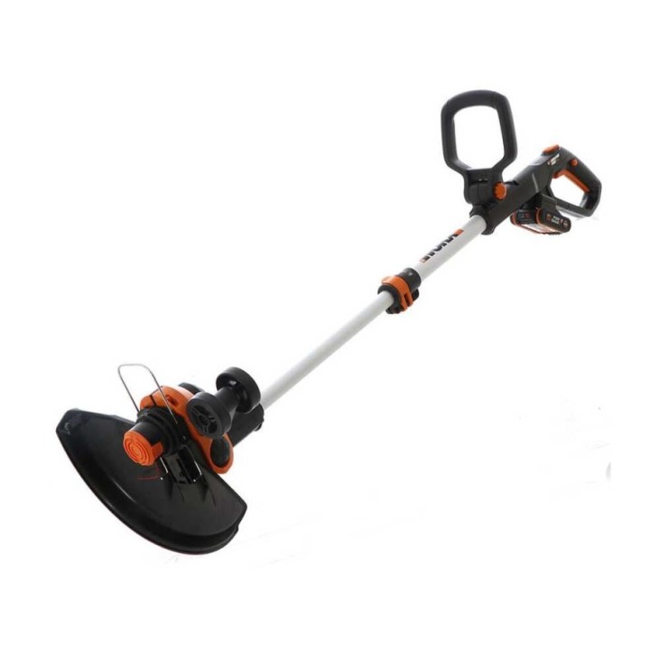 WORX WG163E 20V 2.0 Ah Akku-Trimmer mit 2 Akkus und Ladegerät | Newgardenmac.com
