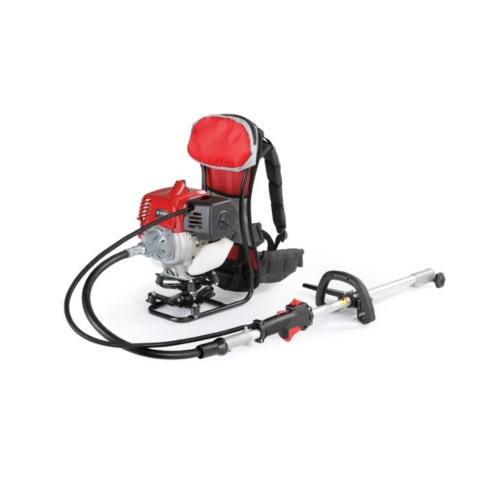 BLUEBIRD BCB560ST 53.2cc multifunction backpack brush cutter, accessories included | Newgardenmac.com