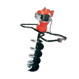 Barrena de tierra BLUEBIRD T170HO de 166 cc a gasolina, diámetro máximo de perforación 400 mm | Newgardenmac.com