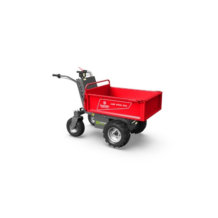 Motocarriola a batteria BLUEBIRD CARRIER WB500EB 1000W portata max 500kg | Newgardenmac.com