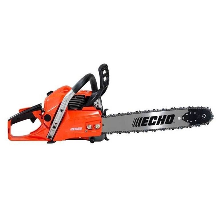 Motosierra profesional de gasolina ECHO CS-501SX de 50,2 cc, con barra de 45,7 cm de longitud. | Newgardenmac.com