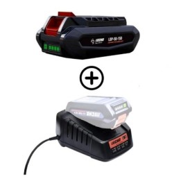 Kit 1 Batteria LBP56V125 126Wh 2.5Ah + Caricabatterie Rapido DBC-560 56V ECHO | Newgardenmac.com