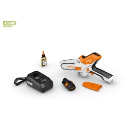 Podadora inalámbrica AS STIHL GTA20 12V 0.30kW, barra de 10 cm, cadena PM3 de 1/4". | Newgardenmac.com