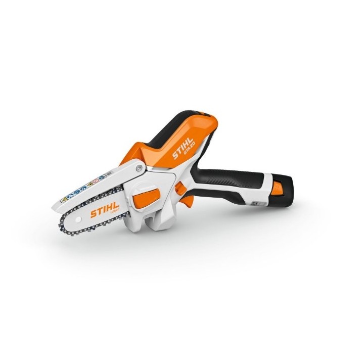 Podadora inalámbrica AS STIHL GTA20 12V 0.30kW, barra de 10 cm, cadena PM3 de 1/4". | Newgardenmac.com