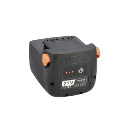 STOCKER 21V Power Line 2.6Ah 54Wh Fast Charge lithium battery | Newgardenmac.com